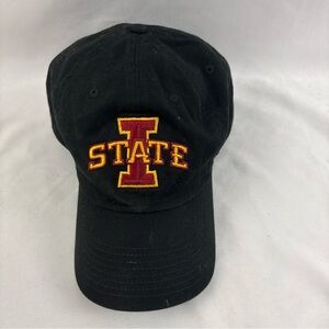 Iowa State Cyclones Nike Hat Heritage86 Black Strapback NCAA Dri-FIT Cap OSFM